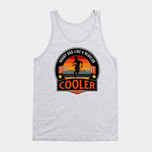 Vintage Rugby Dad Funny Rugby Player Father's Day Tank Top